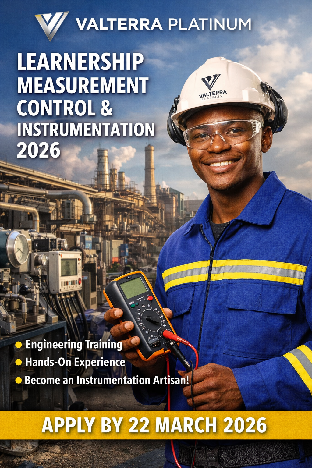 Valterra Platinum Learnership Measurement Control & Instrumentation